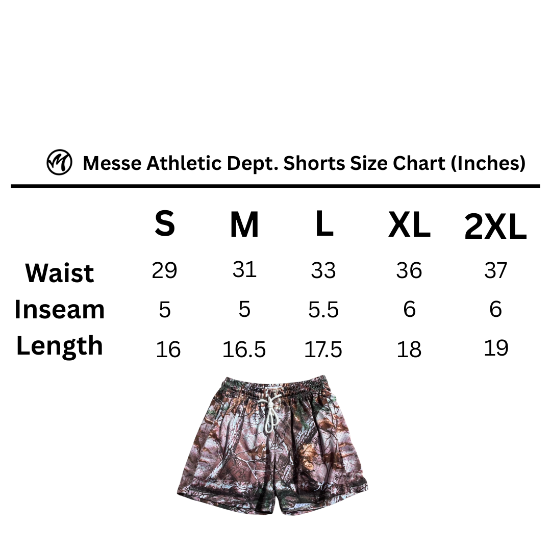 Camo Mesh Shorts