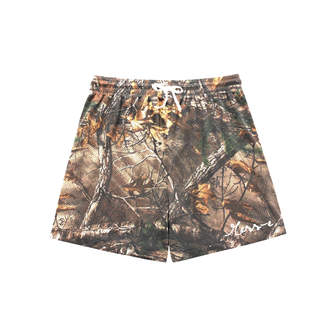 Camo Mesh Shorts